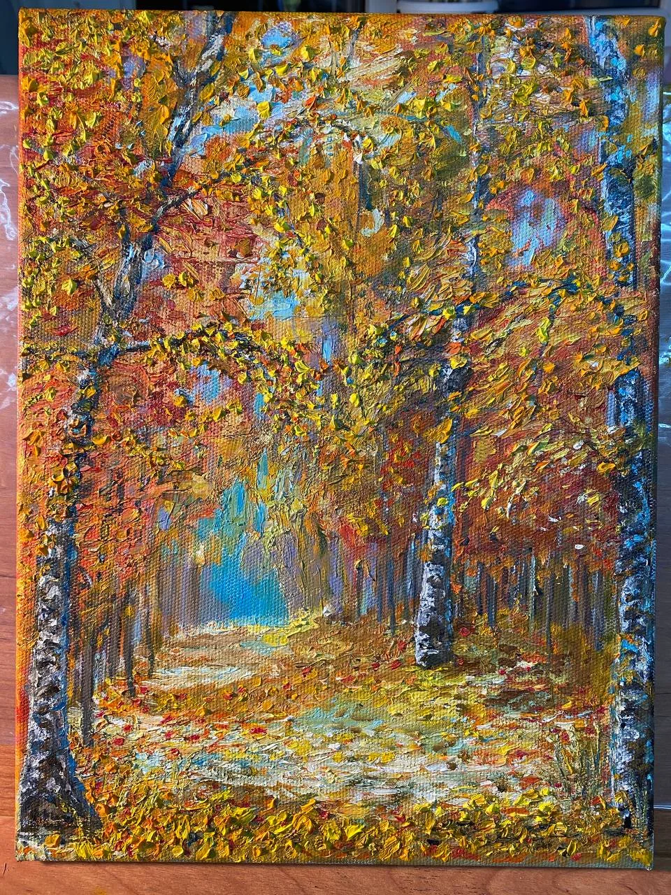 Картина «Осенний парк»